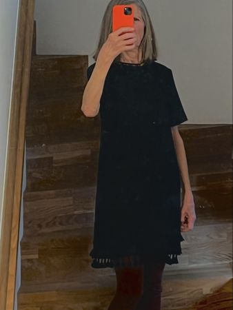 « La petite robe noire« - schwarzes Abendkleid S/M